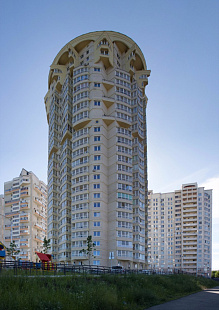 Объект из Облицовочный кирпич ЛСР белый  с гладкой поверхностью